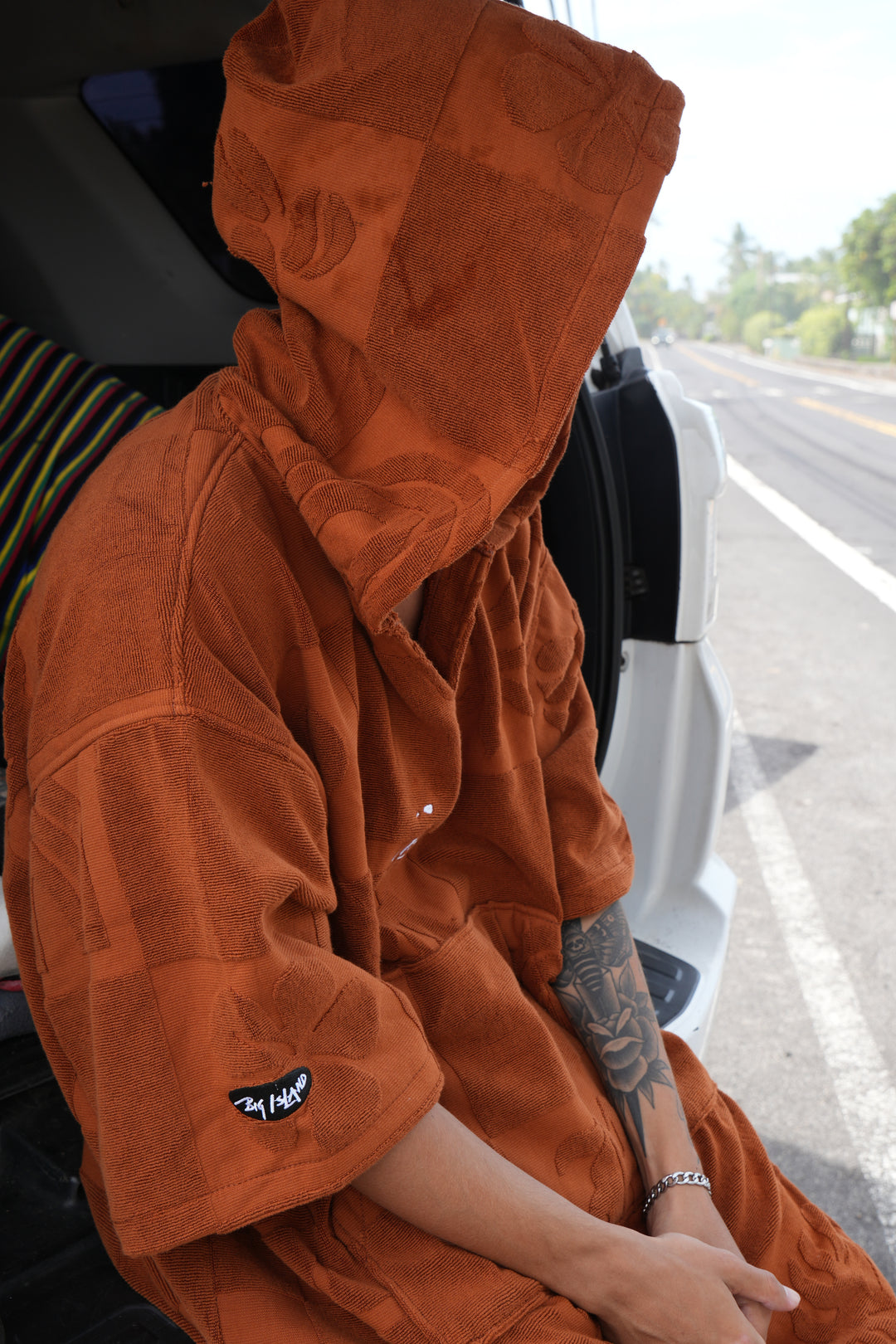 Terra Woven Surf Poncho
