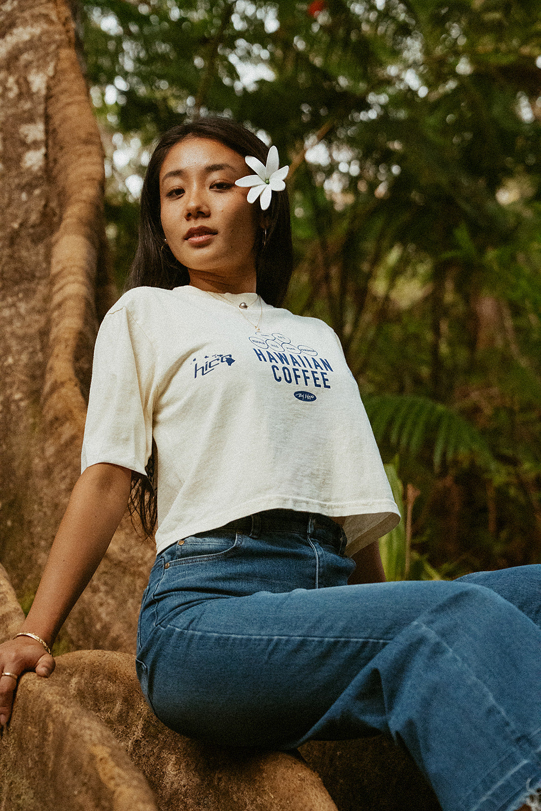 Hawaiian Coffee Crop Tee - Estate