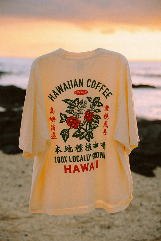 Hawaiian Coffee Tee - Cherry