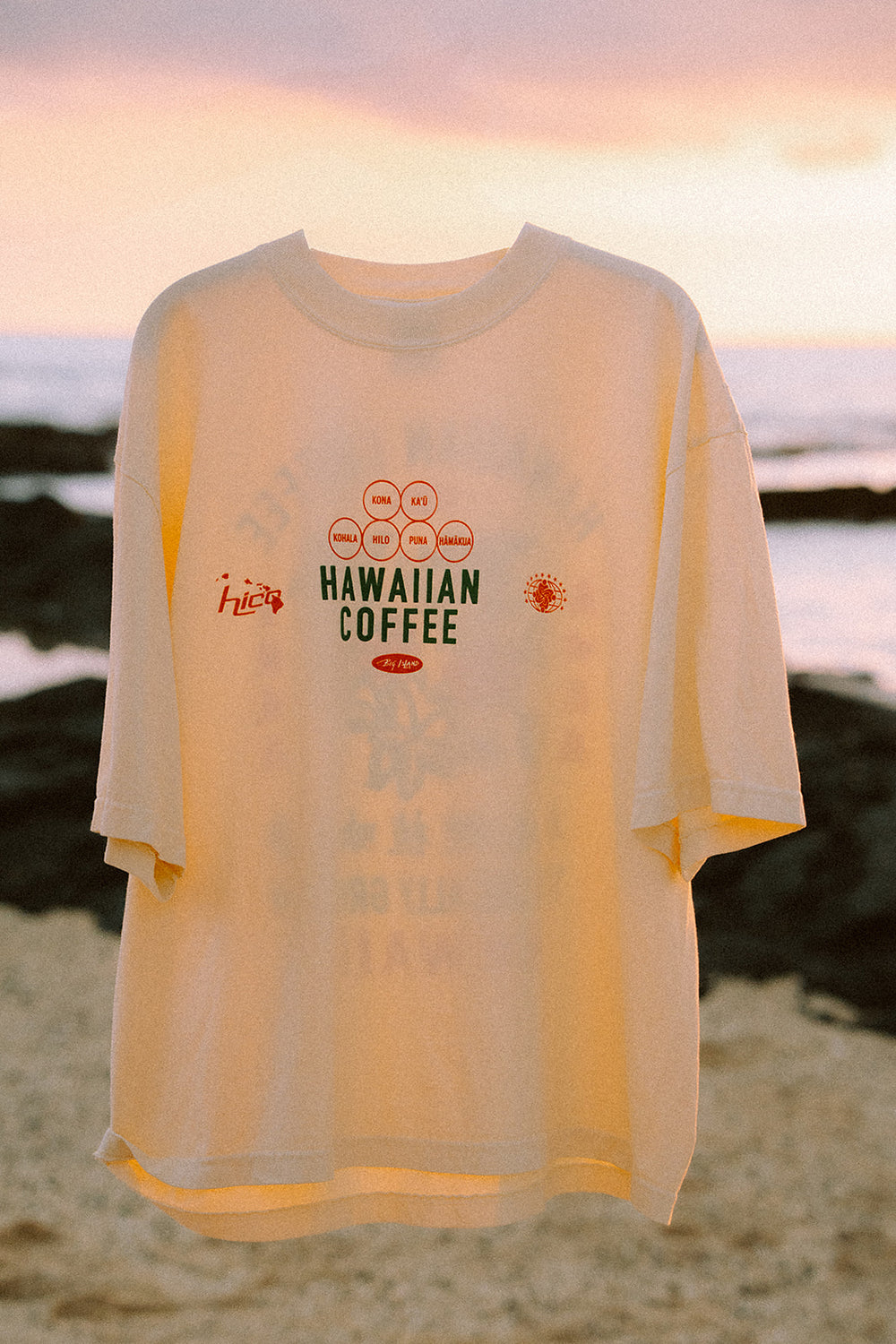 Hawaiian Coffee Tee - Cherry