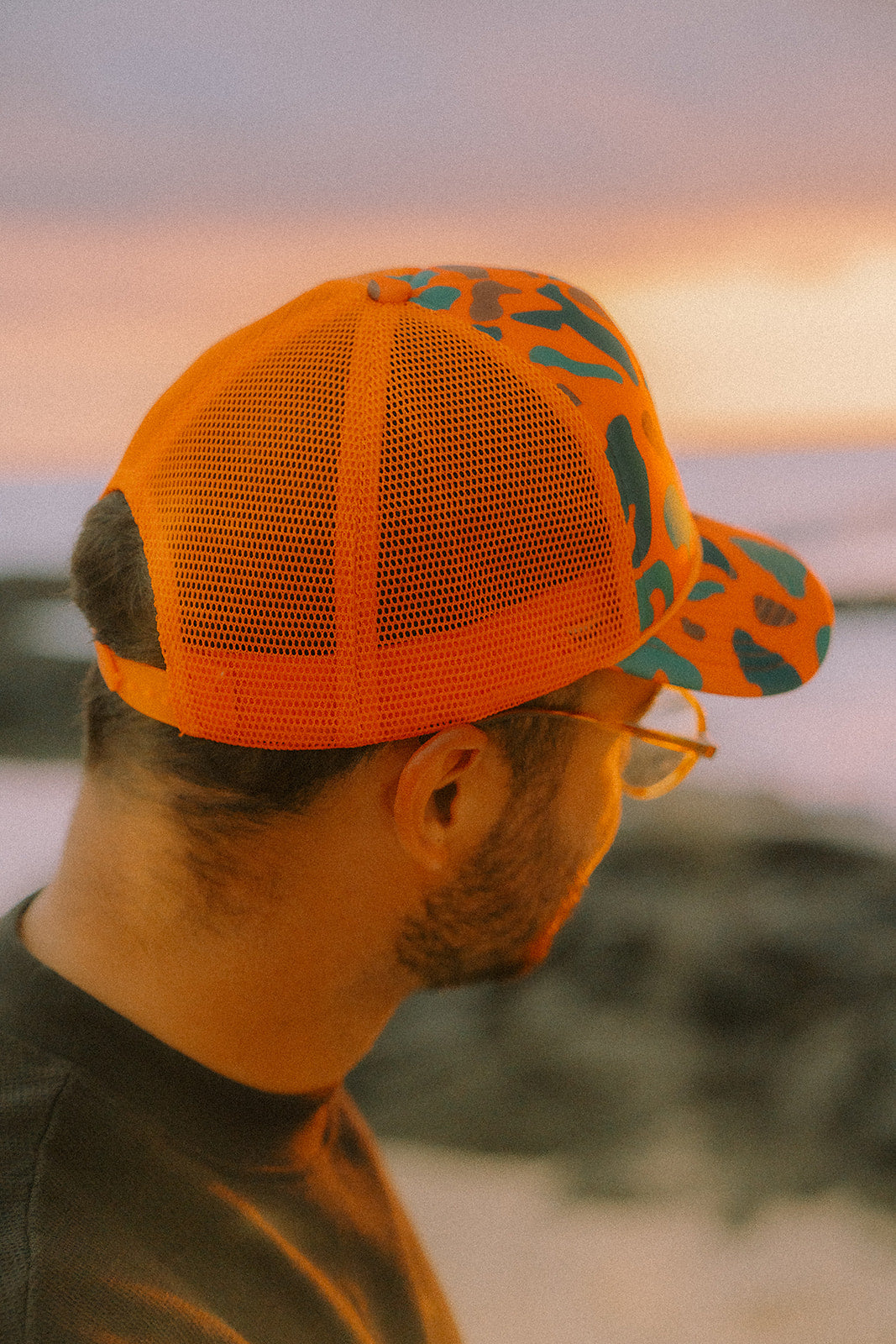 Neon Leopard Trucker Hat