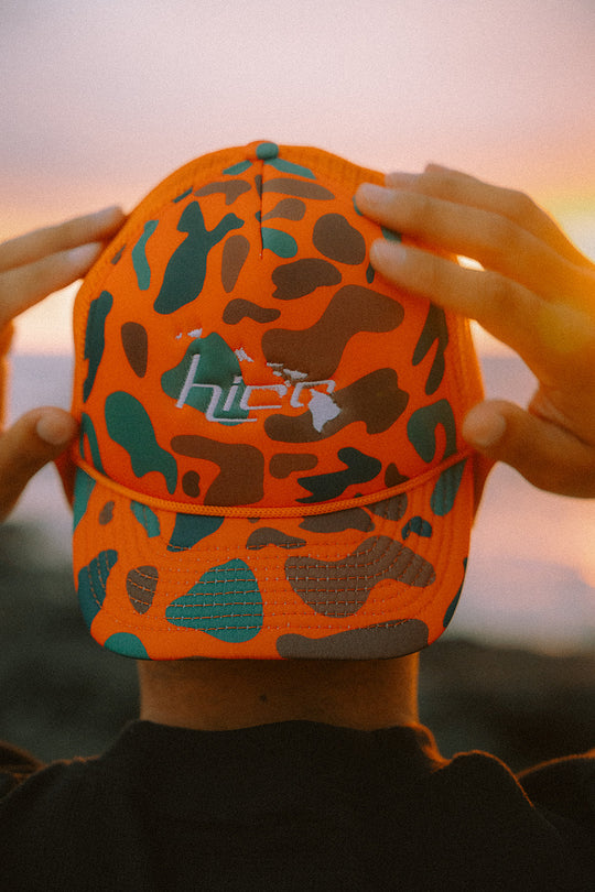 Neon Leopard Trucker Hat