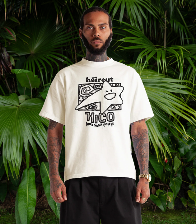 HiCO X Haircut Cropped Tee
