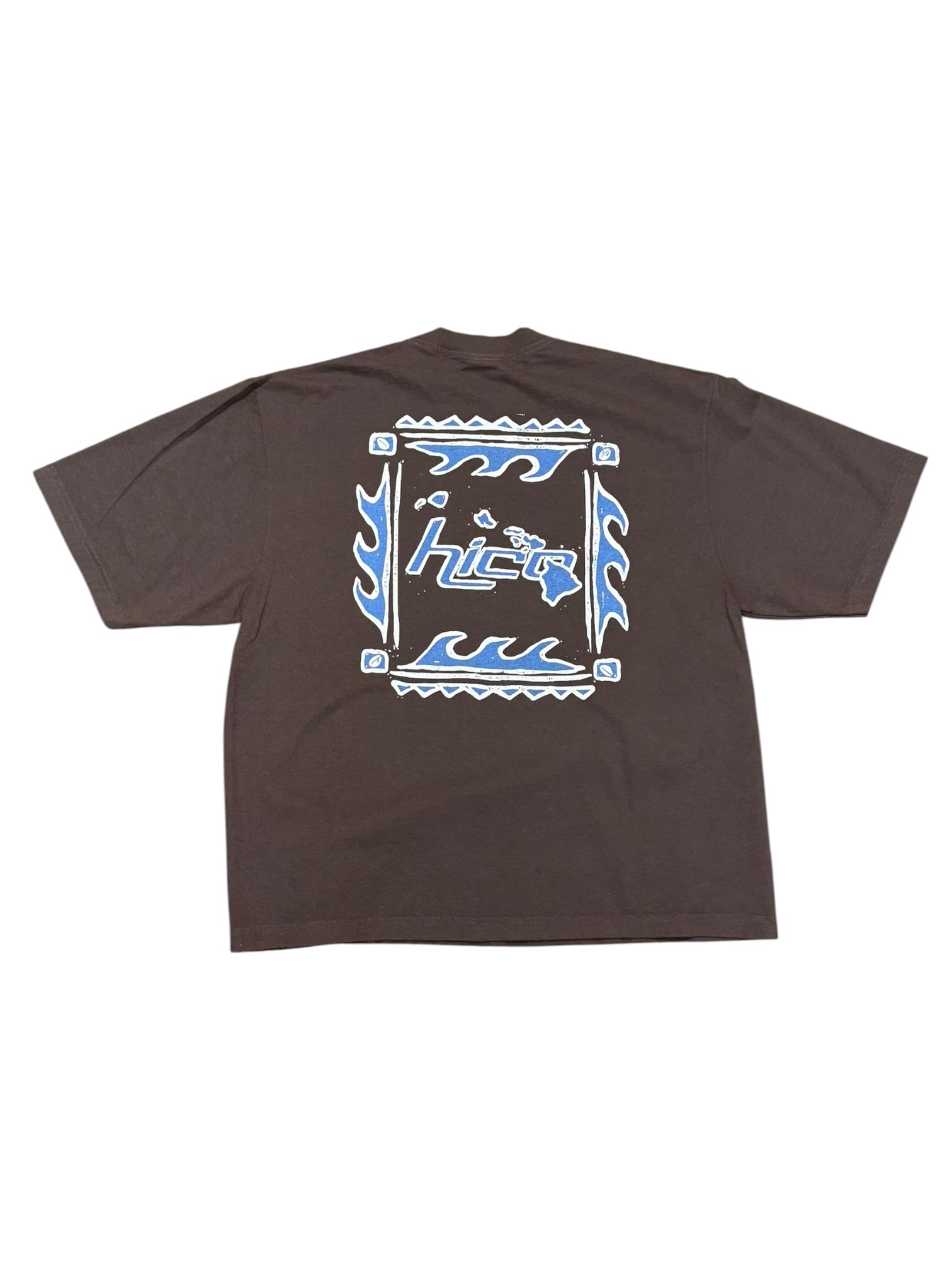 Chocolate Brown Oversized Vintage Island Tee – HiCO Hawaiian Coffee