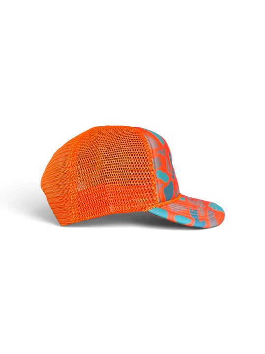 Neon Leopard Trucker Hat