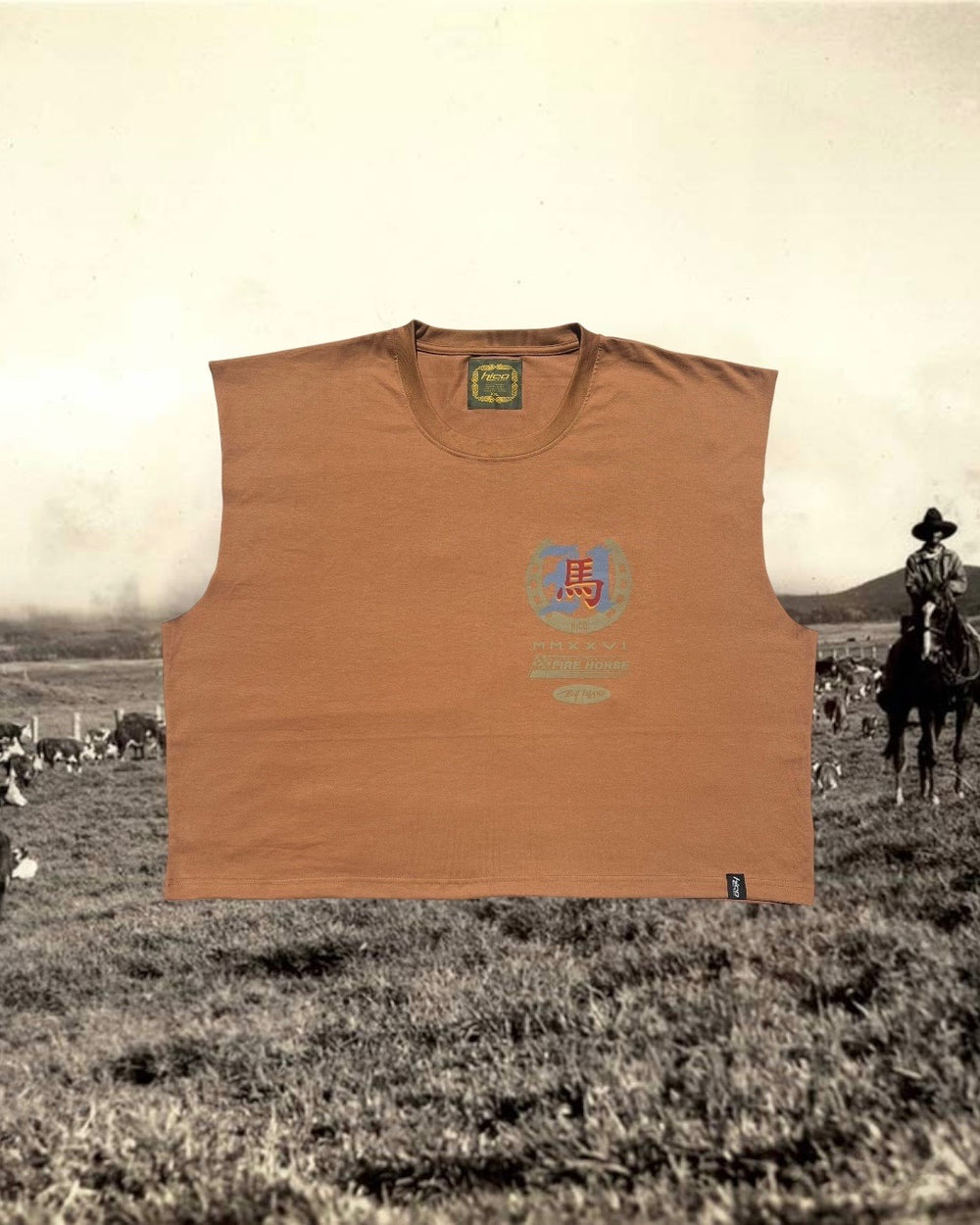 PREORDER - Fire Horse Ranch Sleeveless Tee
