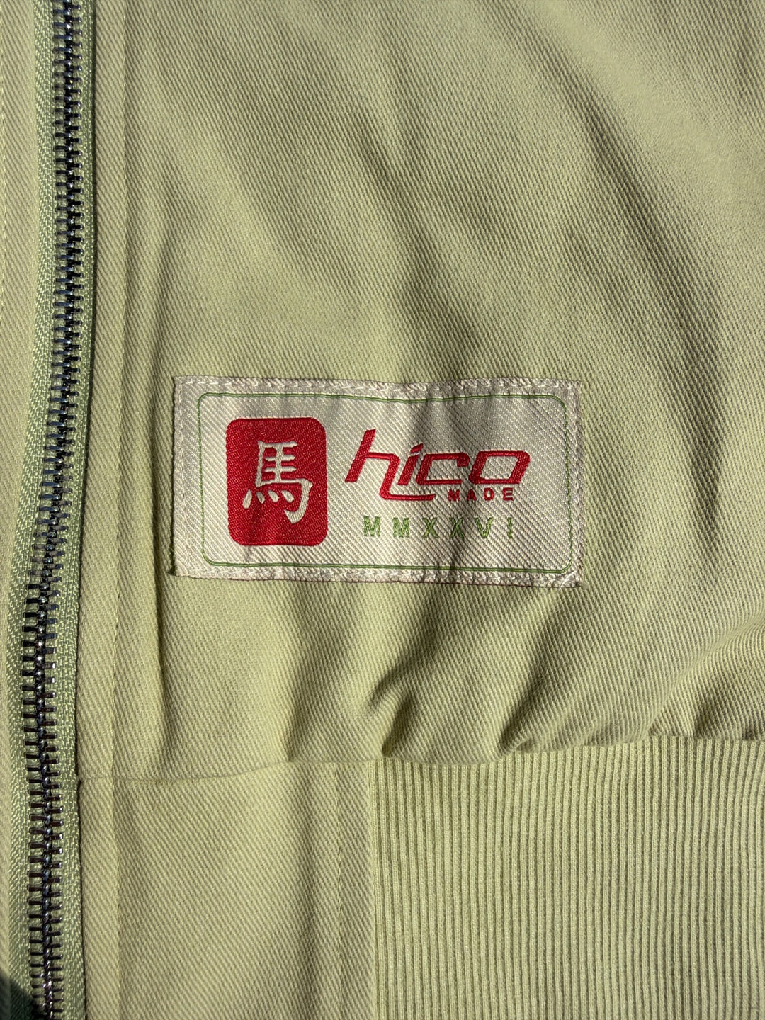 Sage Blossom Zip Hoodie