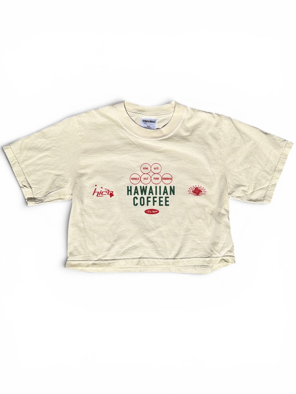 Hawaiian Coffee Crop Tee - Cherry