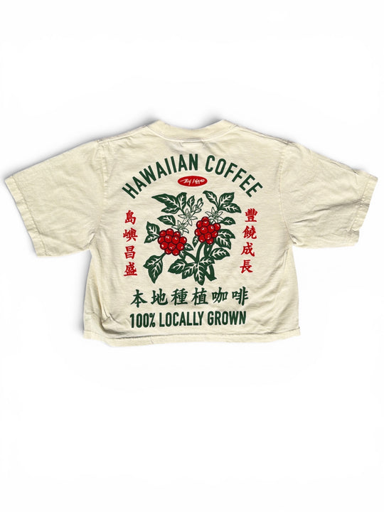 Hawaiian Coffee Crop Tee - Cherry