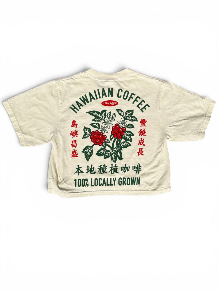 Hawaiian Coffee Crop Tee - Cherry