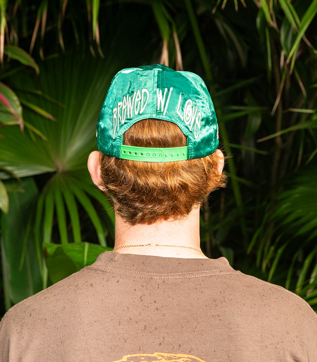 Brewed W/Love Satin Cap