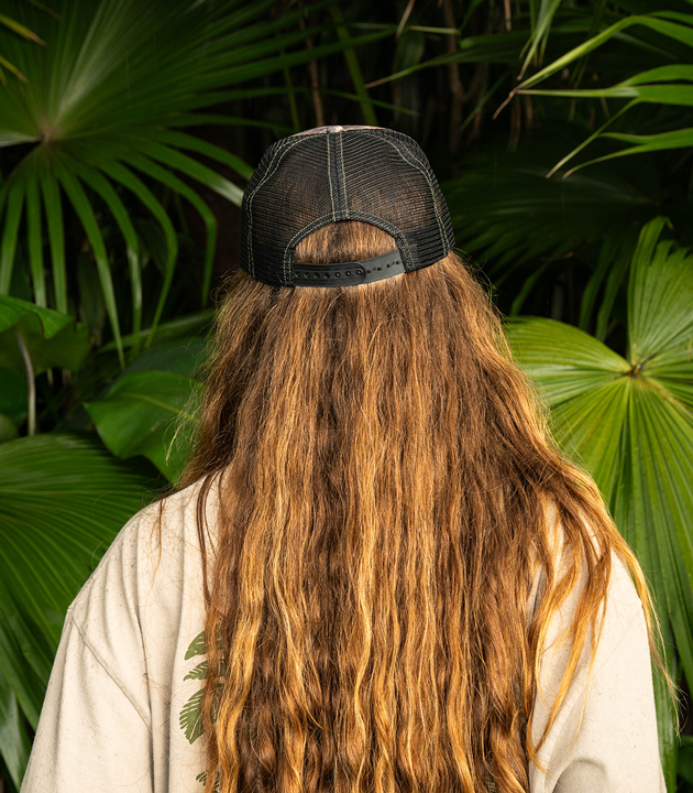 HiCO x Haircut Camo Trucker Hat