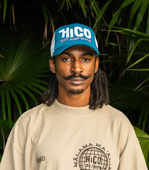 HiCO x Haircut Blue Wave Trucker Hat