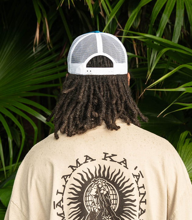 HiCO x Haircut Blue Wave Trucker Hat