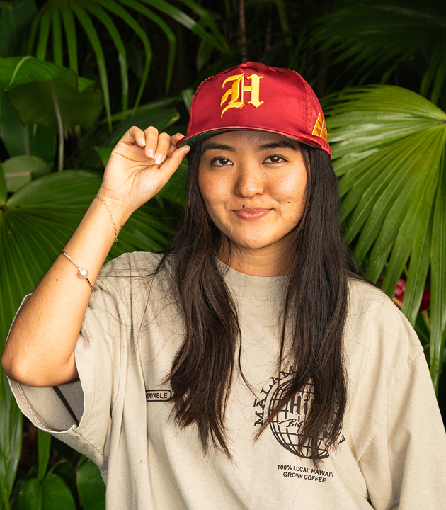 Royal Hawaiian Satin Cap