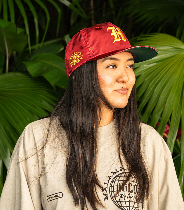 Royal Hawaiian Satin Cap