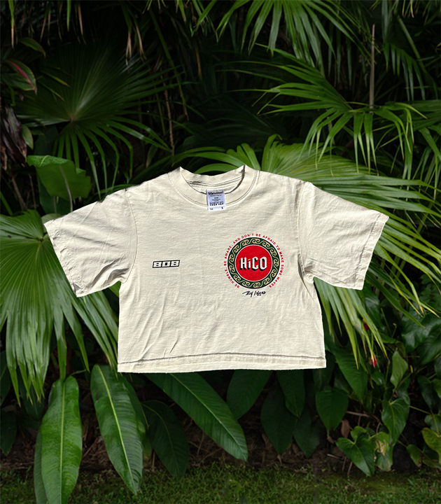 HiCO Hawaiian Coffee Crop Top