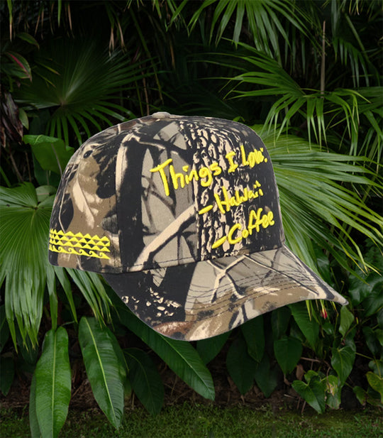 'Things I Love' Camo Snapback