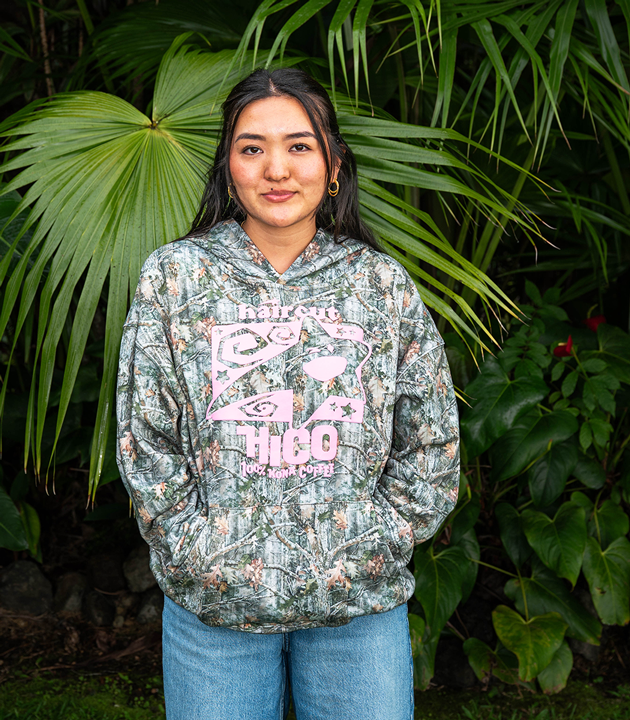 HiCO x Haircut Camo Hoodie